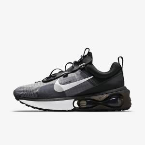 Men's Nike Air Max 2021 Trainers Black / Grey / White | NK169HLV