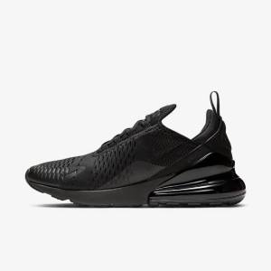 Men's Nike Air Max 270 Trainers Black | NK576IDV