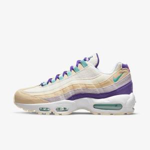 Men's Nike Air Max 95 SE Trainers Turquoise | NK539WSM