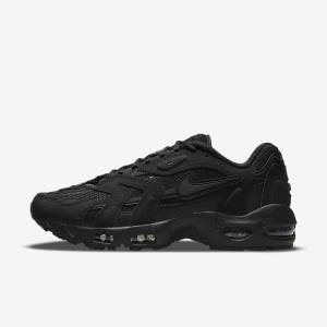 Men's Nike Air Max 96 2 Trainers Black | NK846NOQ