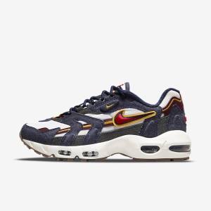 Men's Nike Air Max 96 II Trainers Blue | NK763SIX