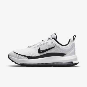 Men's Nike Air Max AP Trainers White / Light Red / Black | NK731JHG