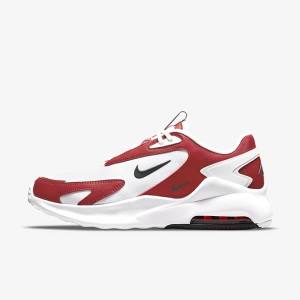 Men's Nike Air Max Bolt Trainers White / Red / Black | NK274PMU