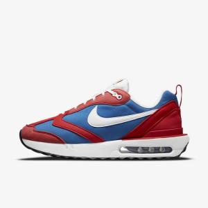 Men's Nike Air Max Dawn Trainers Royal / Red / Light Beige / White | NK564JGH