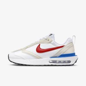 Men's Nike Air Max Dawn Trainers White / Blue / Black / Red | NK053ZMW