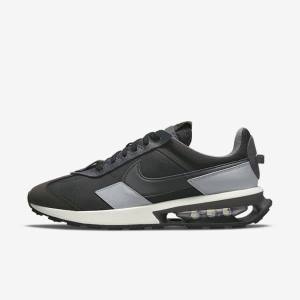 Men's Nike Air Max Pre-Day Trainers Black / Grey / Dark Grey | NK208OYJ