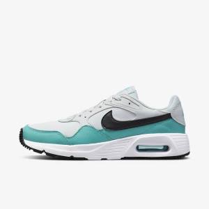 Men's Nike Air Max SC Trainers Turquoise / White / Black | NK517QEL