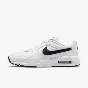 Men's Nike Air Max SC Trainers White / Black | NK905SKN