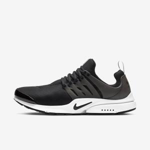 Men's Nike Air Presto Trainers Black / White | NK935THM