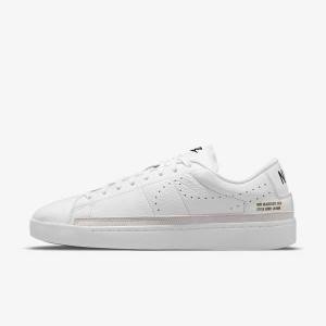 Men's Nike Blazer Low X Trainers White / Light Brown / Black | NK287AYH