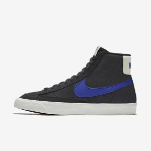 Men's Nike Blazer Mid By You Custom Trainers Multicolor | NK239VYC