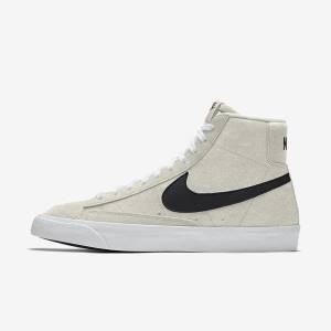 Men's Nike Blazer Mid By You Custom Trainers Multicolor | NK698NWQ