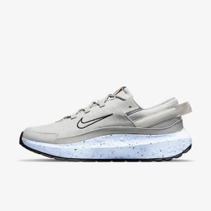 Men's Nike Crater Remixa Trainers Grey / Blue / Light Beige / Black | NK960DYS