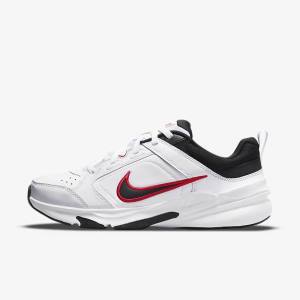 Men's Nike Defy All Day Trainers White / Red / Black | NK584KEJ