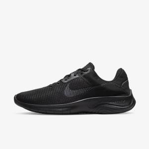 Men's Nike Flex Experience Run 11 Next Nature Road Running Shoes Black / Dark Grey | NK801HRS