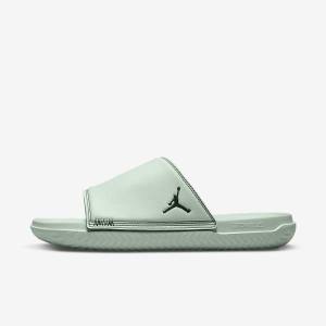 Men's Nike Jordan Play Slides Black | NK913SFG