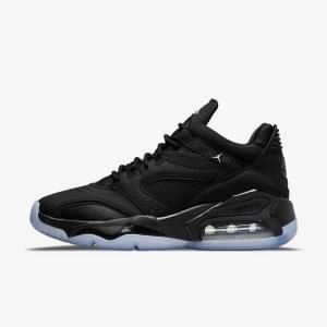 Men's Nike Jordan Point Lane Jordan Shoes Black / White | NK576BRW