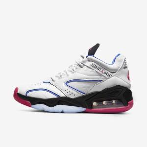 Men's Nike Jordan Point Lane Trainers White / Blue / Black / Pink | NK961GSY