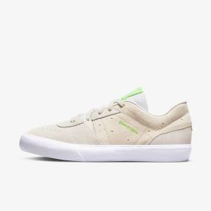 Men's Nike Jordan Series .05 Jordan Shoes White / Green | NK902GPZ