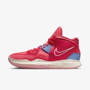 Men's Nike Kyrie Infinity Basketball Shoes Red / Blue / Green | NK765OEV