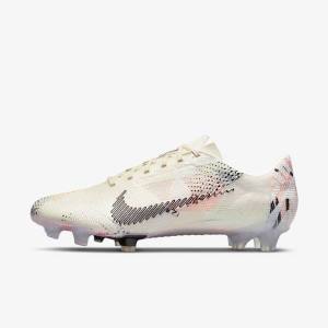 Men's Nike Mercurial Vapor Next Nature FG Firm-Ground Football Shoes Light Pink / Orange / Black | NK427BEW