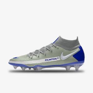 Men's Nike Phantom GT Elite By You Custom Firm Ground Football Shoes Multicolor | NK108LMP