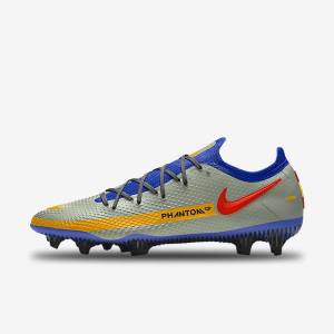 Men's Nike Phantom GT Elite By You Custom Firm Ground Football Shoes Multicolor | NK163IPA