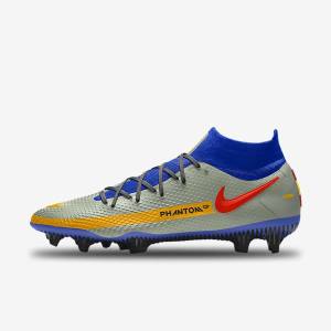 Men's Nike Phantom GT Elite By You Custom Firm Ground Football Shoes Multicolor | NK231TFD