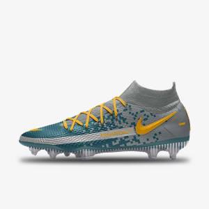 Men's Nike Phantom GT Elite By You Custom Firm Ground Football Shoes Multicolor | NK720HUY