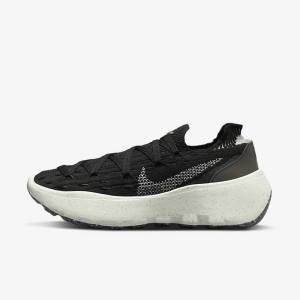 Men's Nike Space Hippie 04 Trainers Black / Dark Grey / Light Grey | NK280WBT