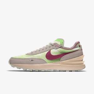 Men's Nike Waffle One By You Custom Trainers Multicolor | NK298DLE