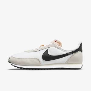 Men's Nike Waffle Trainer 2 Trainers White / Black | NK546PVK