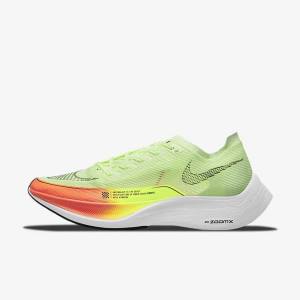 Men's Nike ZoomX Vaporfly Next% 2 Road Racing Running Shoes Orange / Black | NK203FDW