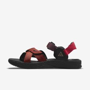 Women's Nike ACG Air Deschutz Sandals Black | NK824CNK