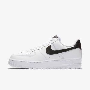 Women's Nike Air Force 1 07 Trainers White / Black / White | NK348XBN