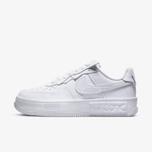 Women's Nike Air Force 1 Fontanka Trainers White | NK930BEJ