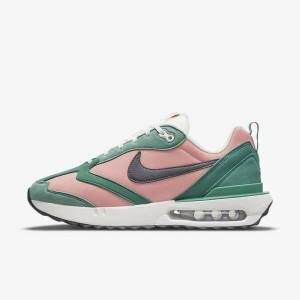 Women's Nike Air Max Dawn Trainers Red Pink / White / Grey | NK576QCN