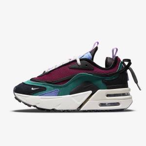 Women's Nike Air Max Furyosa NRG Trainers Green / Red / Black | NK387QSG