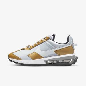 Women's Nike Air Max Pre-Day SE Trainers Platinum / Metal Gold / Metal Silver / White | NK759VNE