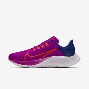 Women's Nike Air Zoom Pegasus 38 By You Road Running Shoes Multicolor | NK017WNG