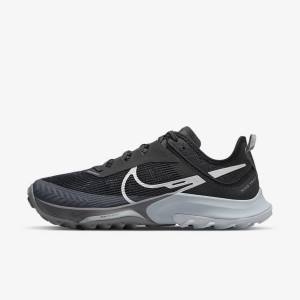 Women's Nike Air Zoom Terra Kiger 8 Trail Running Shoes Black / Dark Grey / Platinum | NK251ZEF