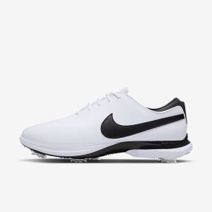 Women's Nike Air Zoom Victory Tour 2 Golf Shoes White / Black | NK297SDY