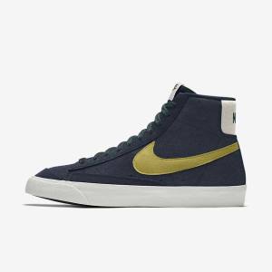 Women's Nike Blazer Mid 77 By You Custom Trainers Multicolor | NK874IFW