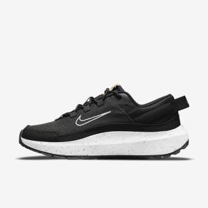 Women's Nike Crater Remixa Trainers Black / Dark Grey / White | NK629QDM