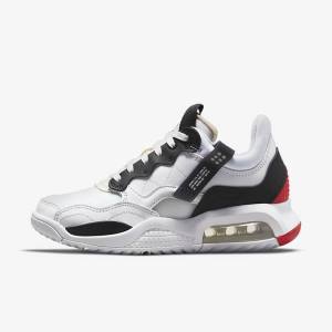 Women's Nike Jordan MA2 Trainers White / Red / Light Grey / Black | NK360KRD