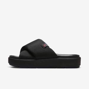 Women's Nike Jordan Sophia Slides Black / Red | NK563DXO