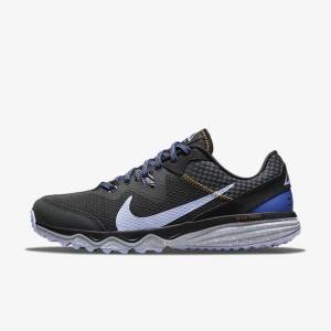 Women's Nike Juniper Trail Trail Running Shoes Dark Grey / Black / Light | NK038XYW