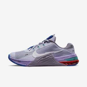 Women's Nike Metcon 7 Training Shoes Dark Grey / Black | NK504YZJ