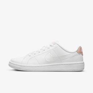 Women's Nike NikeCourt Royale 2 Next Nature Trainers White / Black / Rose | NK492NCA