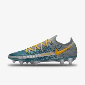 Women's Nike Phantom GT Elite By You Custom Firm Ground Football Shoes Multicolor | NK916QNV